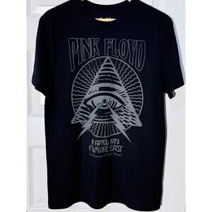Goodfellow & Co Pink Floyd Black Short Sleeve T-Shirt / Band Tee, Unisex Size M